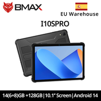 BMAX I10S Pro Three-proof tablet Max14GB Memory(6GB+8GB) 128GB Storage Android 14 UNISOC T616 ARM Mail G57 4G Full Netcom