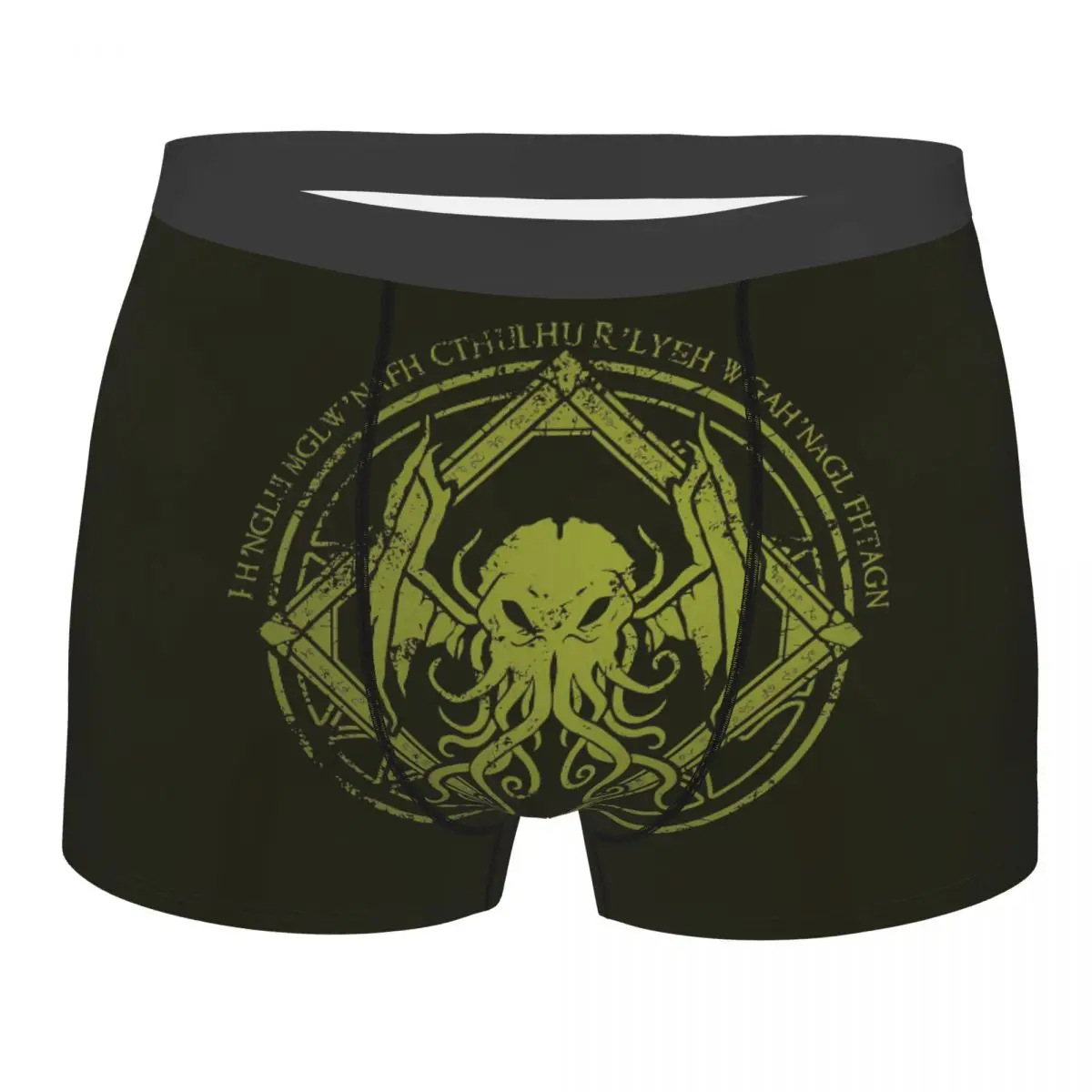 Custom Lovecraft Mythos Monster Cthulhu Boxers Shorts Mens Briefs Underwear Fashion Underpants