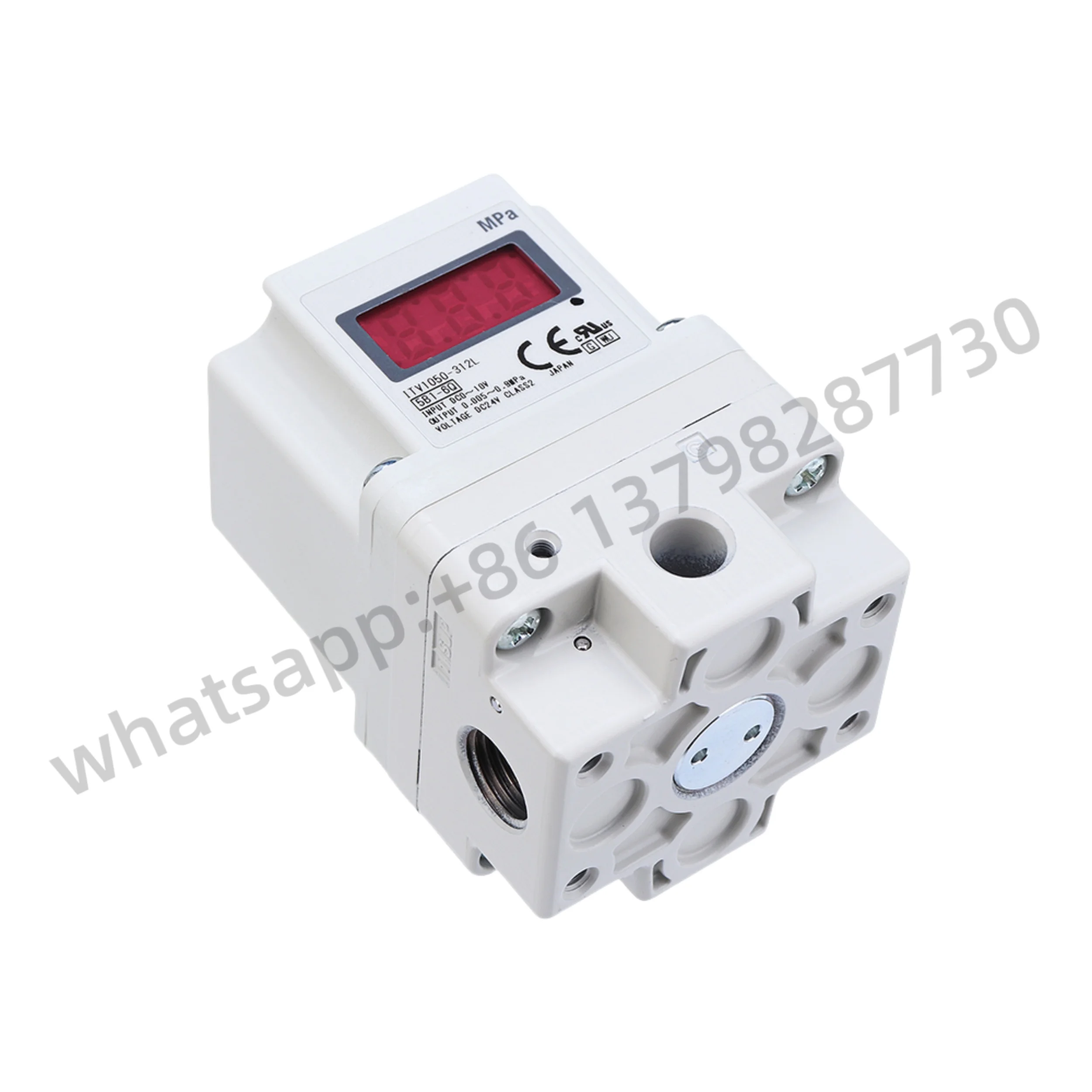 

New ITV ITV1050-312S Original with bracket Electro-Pneumatic Regulator proportional valve resistance