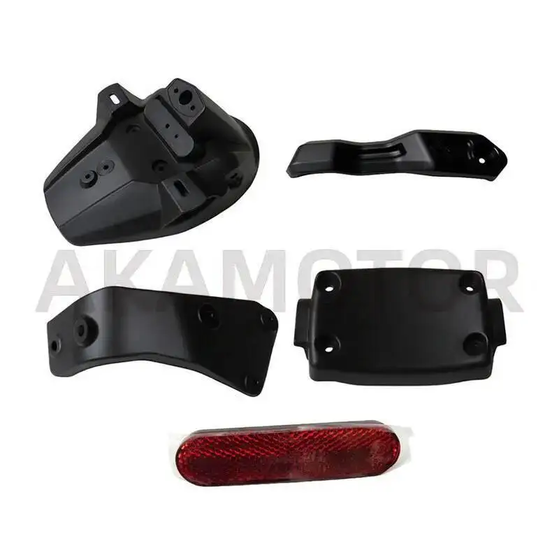 Rear / Lower Fender Mudguard Bracket / Inner / Lining Plate / Reflex Reflector For Loncin Voge 500ac/525ac Lx500-f