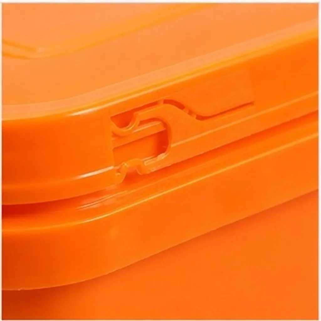 Plastic Acrylic Paint Bucket Lid Handle Container For Workshop Storage Decor Watercolor Pigment Art