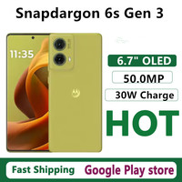 Global Rom Motorola Moto S50 Neo Mobile Phone Snapdragon 6S Gen 3 Android 14.0 Dual Sim 6.7\