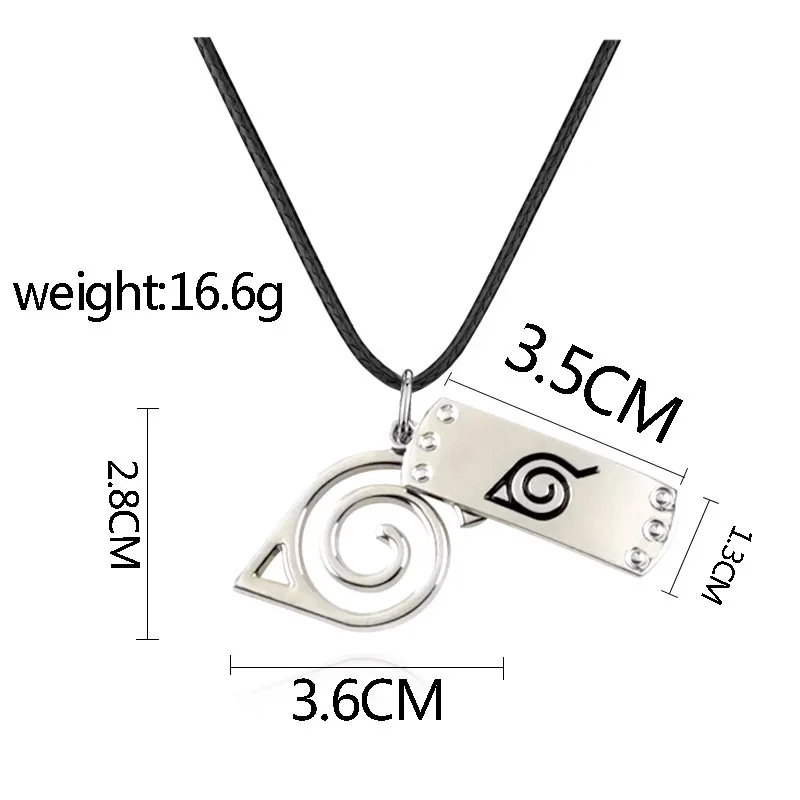 Akatsuki Red Cloud Alloy Pendant Necklace — product detail