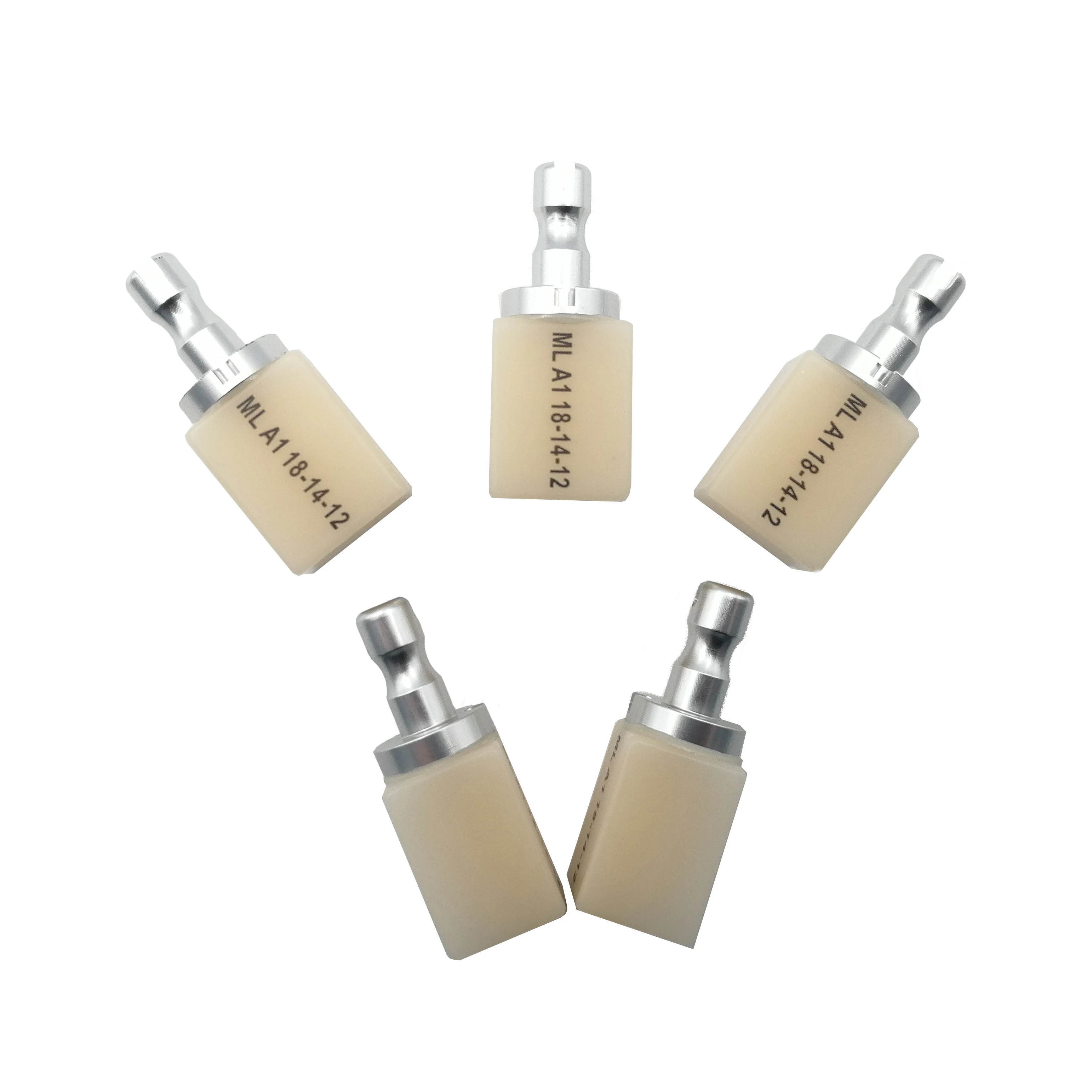 Dental Multilayer LT Ceramic Block 18×14×12mm A1-A3 Dental Milling Block for Crown Veneer