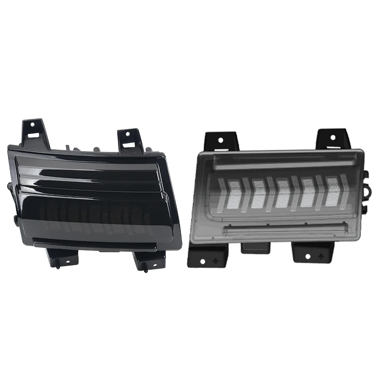 Led Front Fender Flares Light DRL Amber Turn Signal Lights For Jeep Wrangler JL Gladiator JT 2018 2019 2020