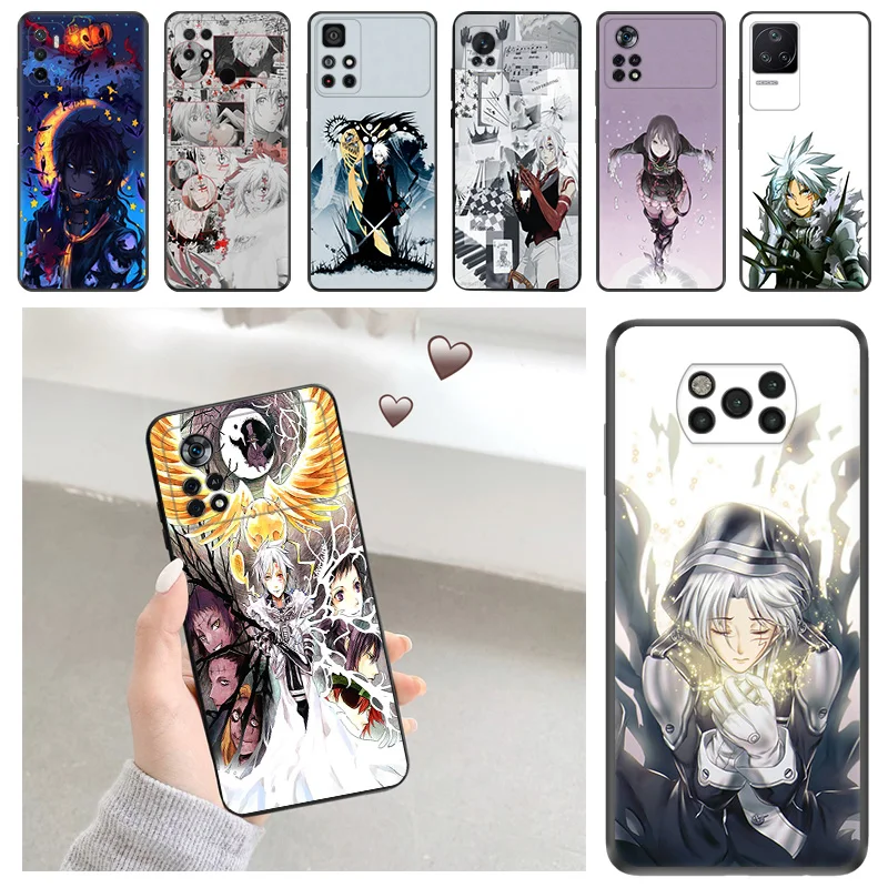 Phone Case For Xiaomi POCO X5 M3 M4 M5S C40 C50 C51 F3 F4 F5 X4 X3 F1 14 Pro D. GRAY-MAN Anime Redmi A3X Soft Protective Cover