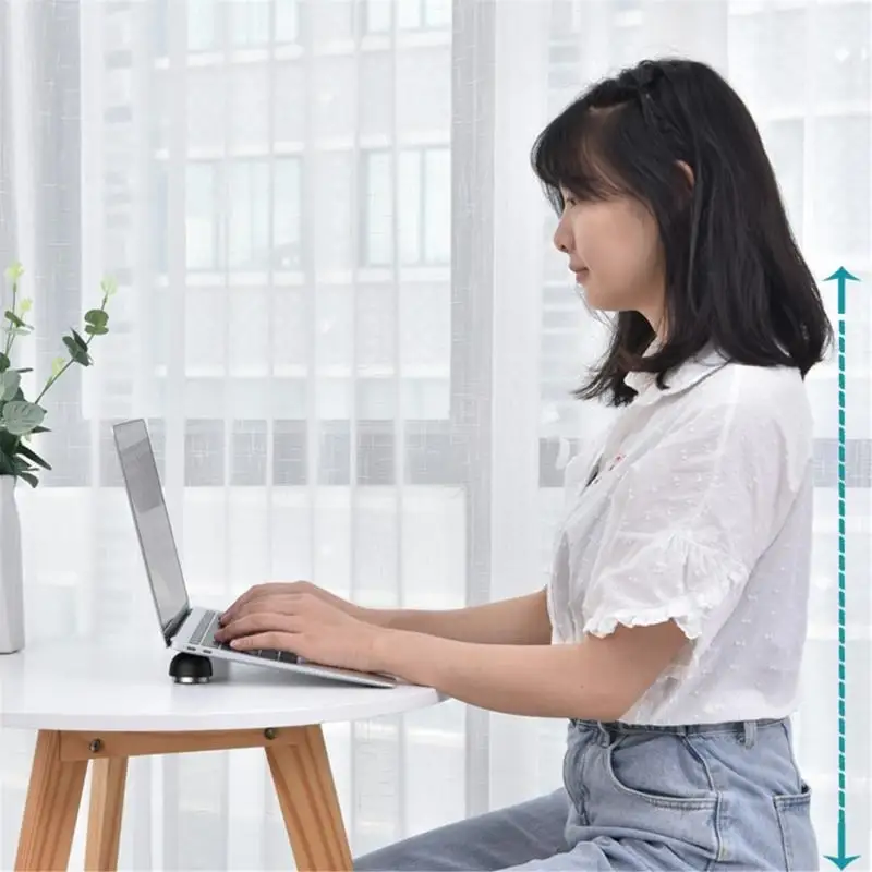 652F Laptop Holder Mushroom Computer Stand With Attachment And Desktop