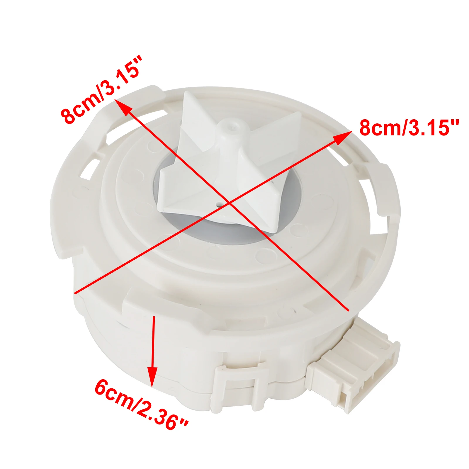 Areyourshop DC22V Washer Drain Pump Washing Machine Assessories Replacement Part EAU62043403