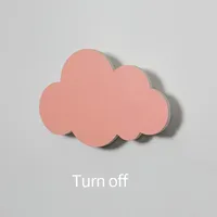 Modern LED Cloud Wall Lamp Touch Switch For Living room girl children bedroom children Simple Decoration Dimming Wall Light