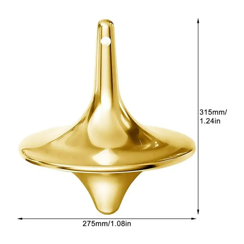 Metalowy Spinner Biurkowy Zabawka Antystresowa Spinner Dobry Balans Zabawka na Biurko dla Nastolatków Dorosłych Prezent na Stres Niepokój ADHD Figety Zabawka