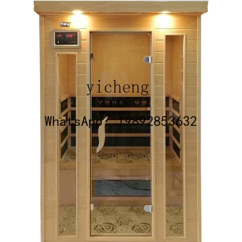 b15 Sweat Steaming Room Home Sauna Room Far Infrared Tourmaline Beauty Salon Single Double Sauna Set