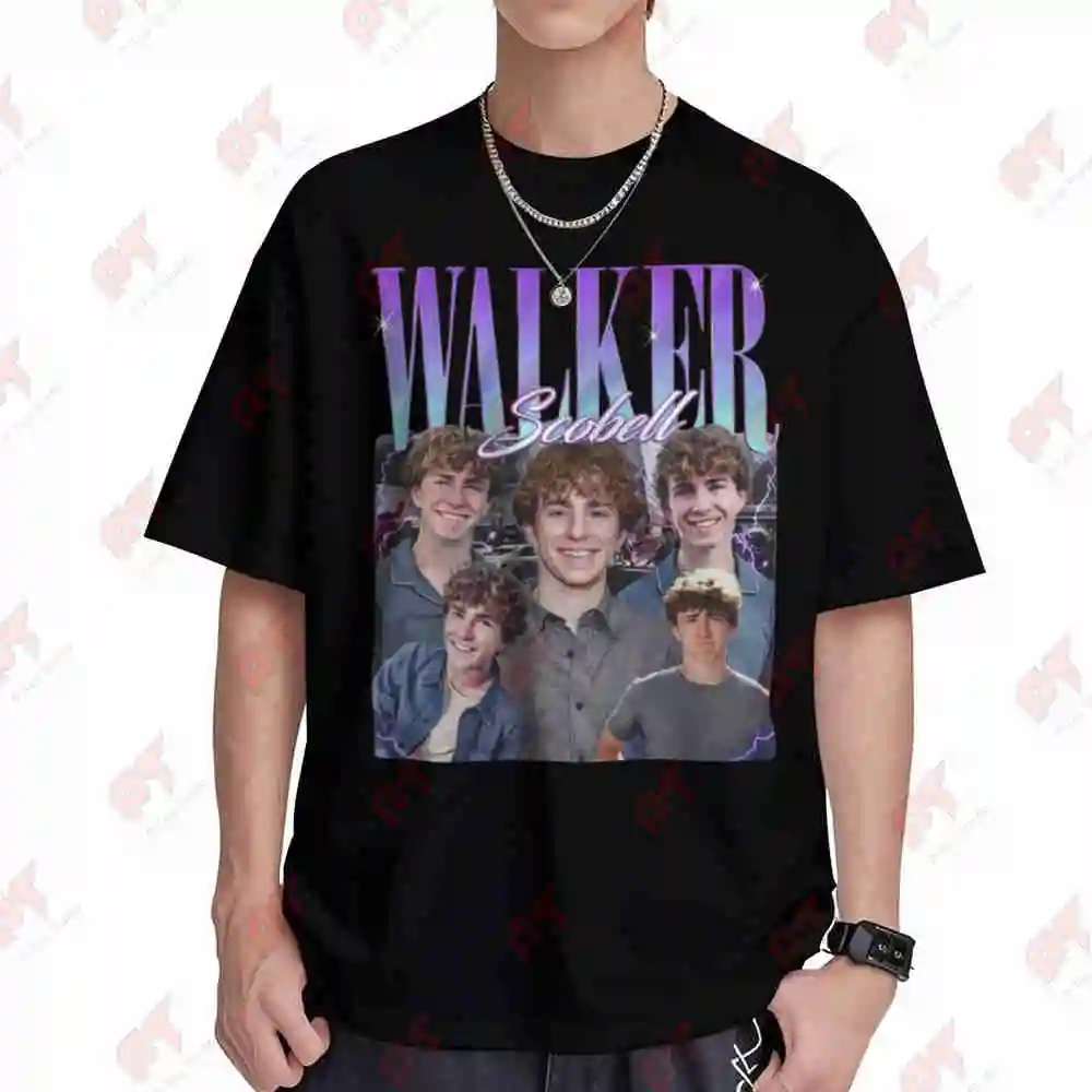 Walker Scobell Percy Jackson 2024 Camp Half Blood Greek Mythology Short Sleeve Tee 100% Cotton T-Shirt