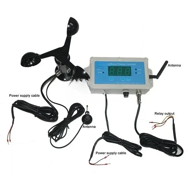 RK150-01 Wind Speed Alarm Anemometer Bridge Safety Monitoring & Controller with CE