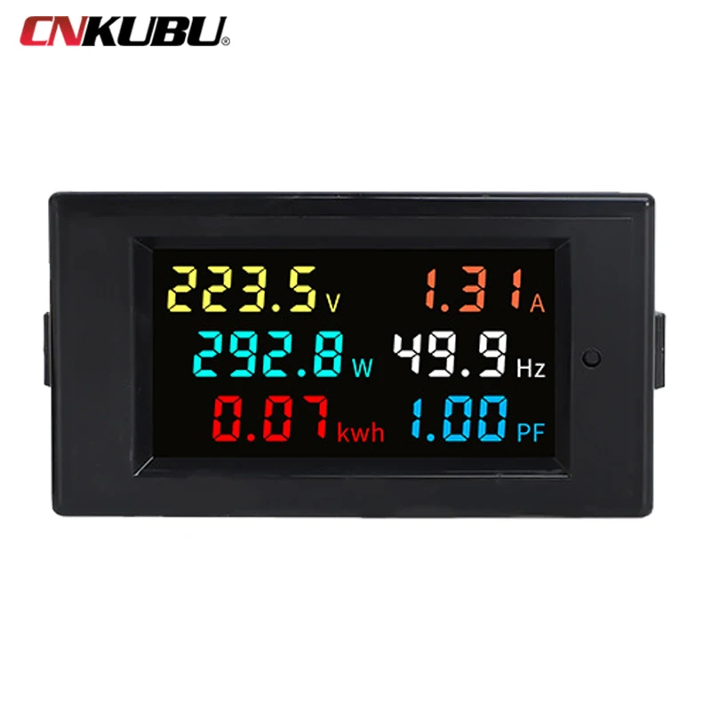 D69-2058 Six-Display Meter LCD Household Energy Meter Power Tester Intelligent Meter Digital Voltage and Current High-Precision