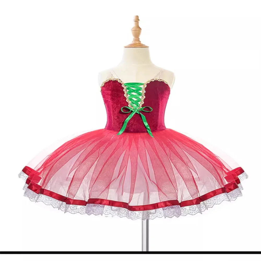 Falda de Ballet para niñas, traje de actuación, faldas largas de tutú, vestido de Ballet profesional del lago de los Cisnes, ropa de danza del vientre, bailarina