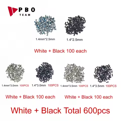 100PCS 2.5mm 3.0mm 3.5mm Screws For Samsung S21 S22 S23 S24 Ultra A52 A53 A50 A40 A60 A80 A90 A11 Inside Motherboard Frame Screw