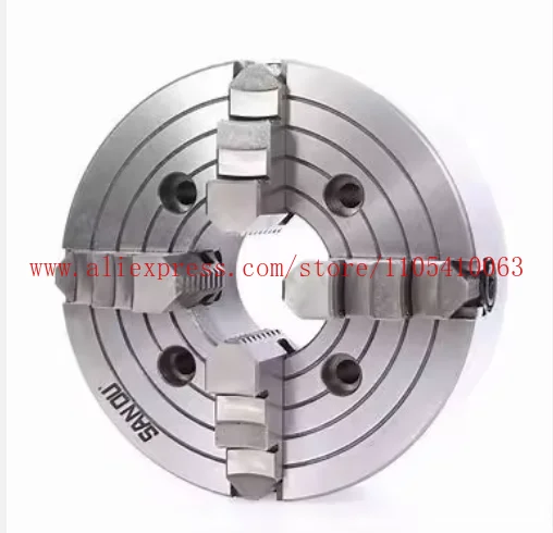 Lathe CentK 72 Rotary Chuck 80mm 100mm 125mm 160mm 200mm 250mm 4Jaw Single-Action Chuck Lathe Shaft For Machine Tool Accessories