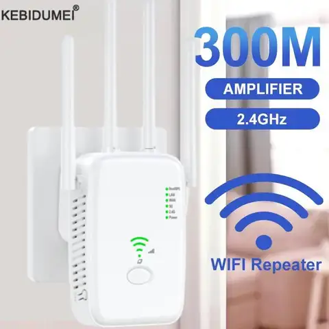 300Mbps 2.4G 와이파이 범위 리피터, 홈 네트워크 익스텐더, 와이파이 AP 모드 익스텐더, 긴 인터넷 WPS 라우터