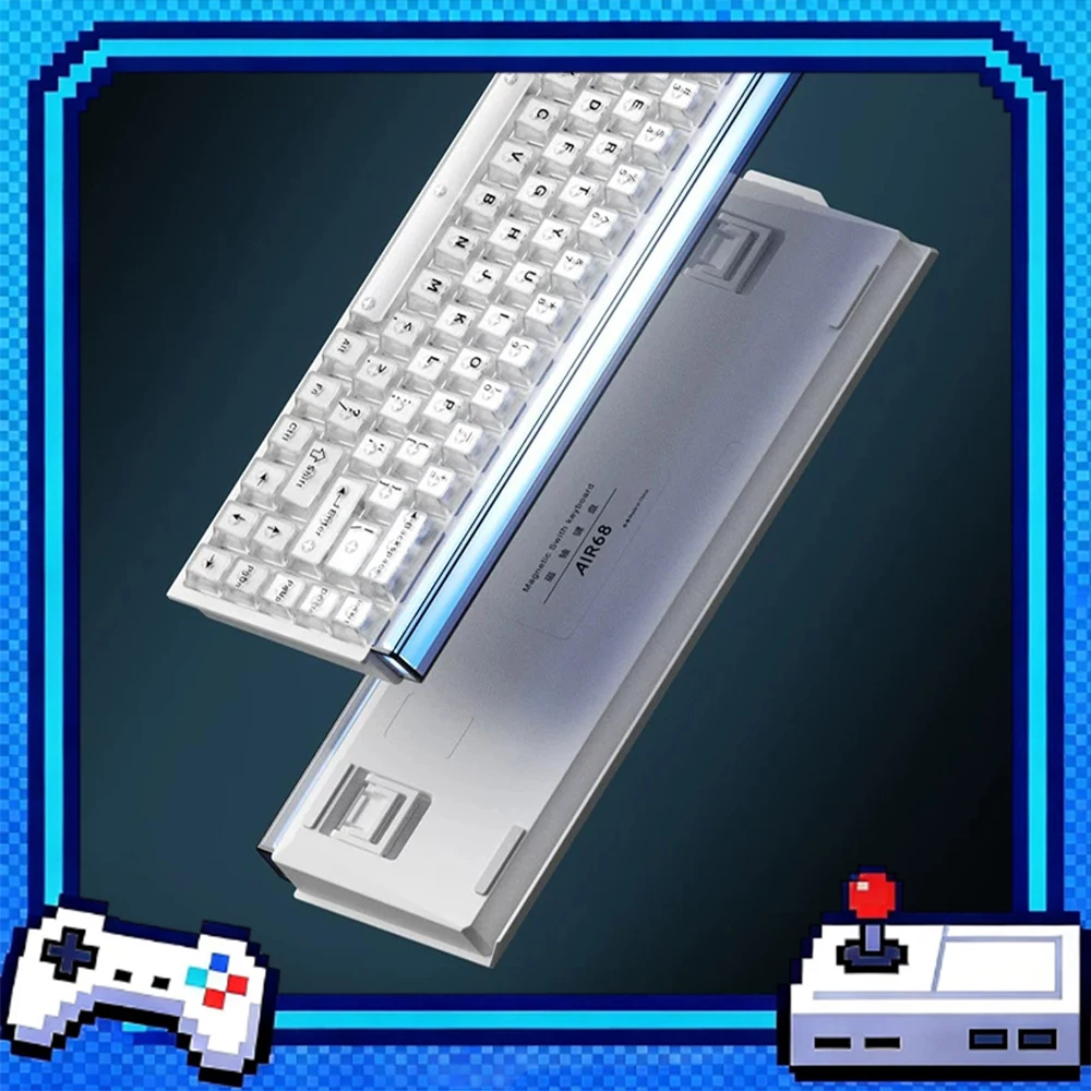 WEIKAV AIR68 Wireless Keyboard All-Aluminum Locating Plate 0.01RT Accuracy Gaming Keyboard Adaptive Precision Calibration Gifts