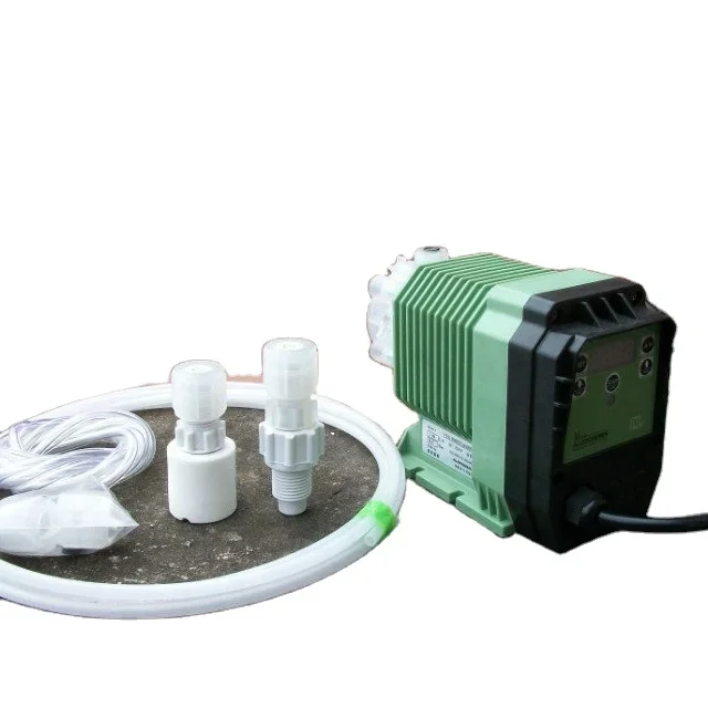 High quality of chemical liquid chlorine solenoid metering pump  3.6L/H flow, 6.8 Bar , Frequency 120N/m VAC