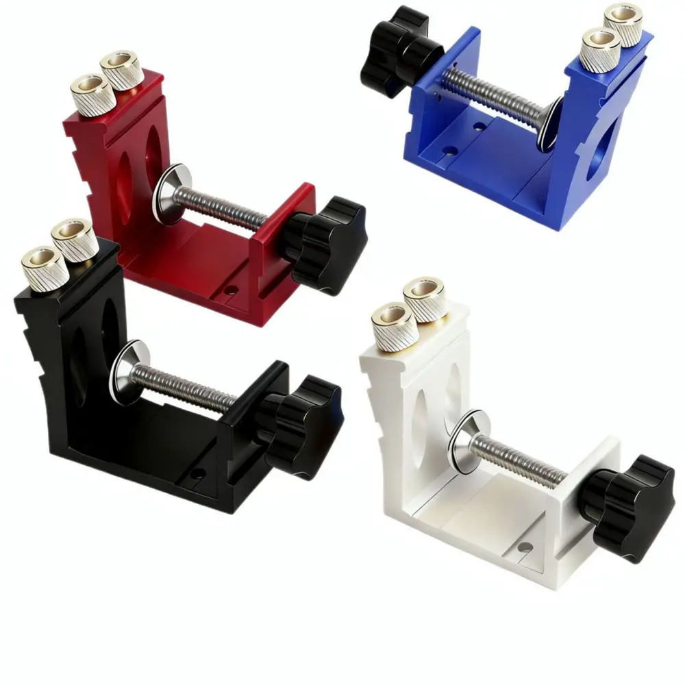 For LIAN 15 Degree Angle Drill Guide Locator Pocket Hole Jig Woodworking Tool For Board Splicing Furniture Repair