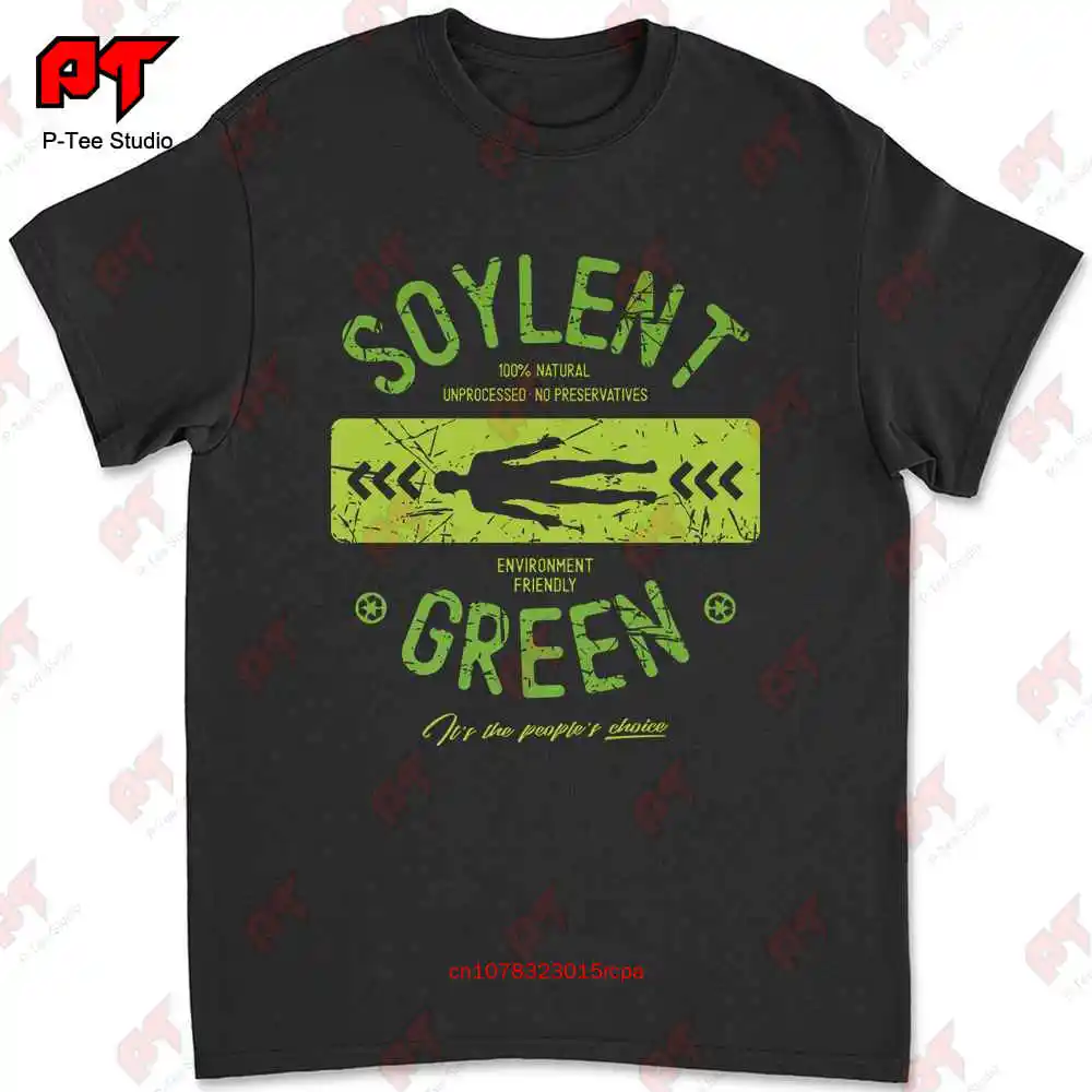 Soylent Green Horror Corporation Is People Overpopulation West Worl D182 T-shirt DAC3