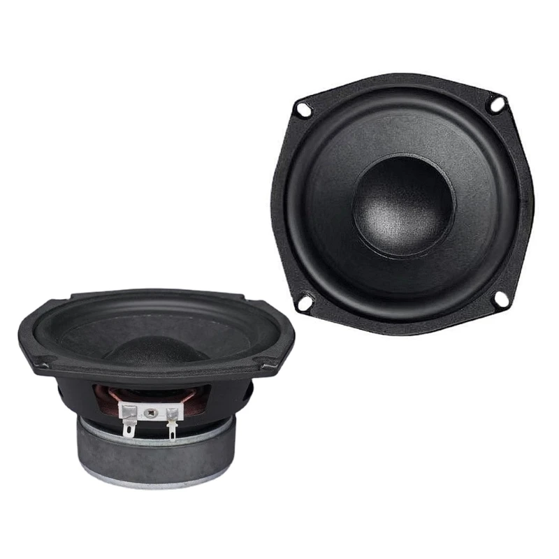 

Upgraded 5.25" Coaxial Speaker 120W 4Ohm 8Ohm Full Frequency for Home Entertainment Exceptional Sound Reproduction