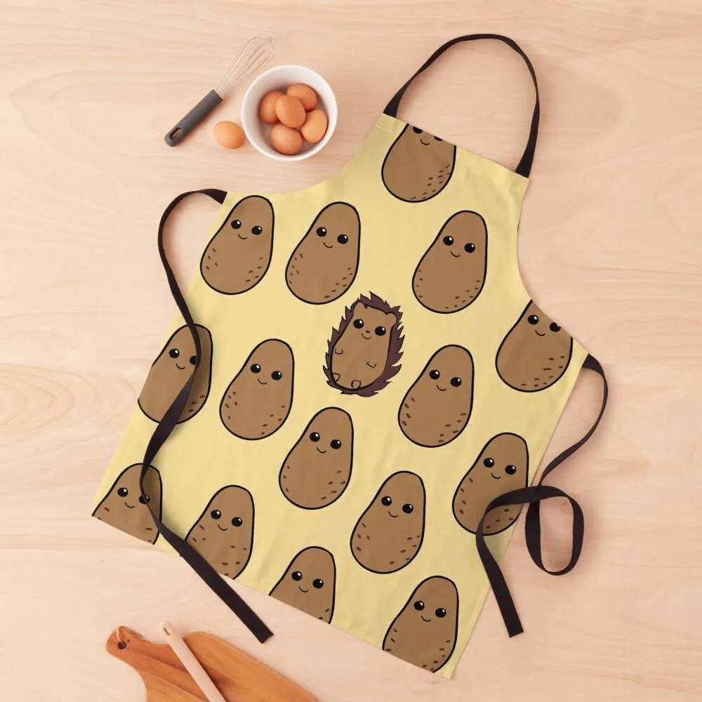 Odd potato out! Apron Korean Kitchen Items For Home japanese style Apron