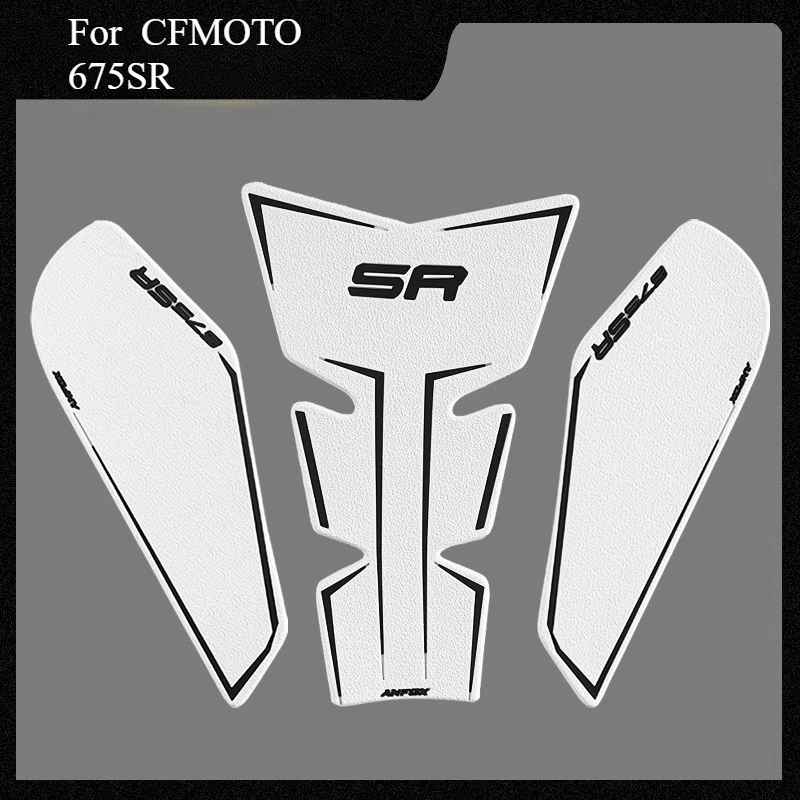 FÜR CFMOTO SR675 675SR 675 SR 675SR-R 2025 + Motorrad 3M Anti Slip Tank Pad Aufkleber Pad Seite Gas knie Grip Schutz Aufkleber