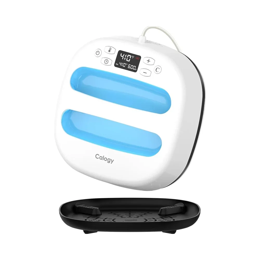 حار SaleCalogy دليل آلة الصحافة الحرارة المحمولة 10 "x 10" تي شيرت 410F (210 درجة) التحكم الدقيق في درجة الحرارة 15 دقيقة السيارات با