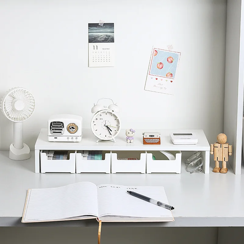 computer-heightening-stand-pad-desktop-monitor-screen-base-office-desk-storage-notebook-shelf-rack-wood-material-organizer