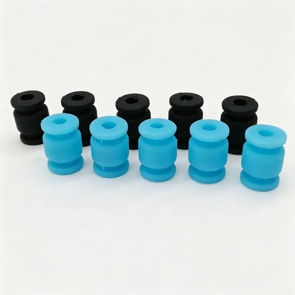 10pcs 13x9x3.5mm Rubber Damper Balls Anti Vibration 4 Colors Soft Mount Shock Absorption Balls RC Part