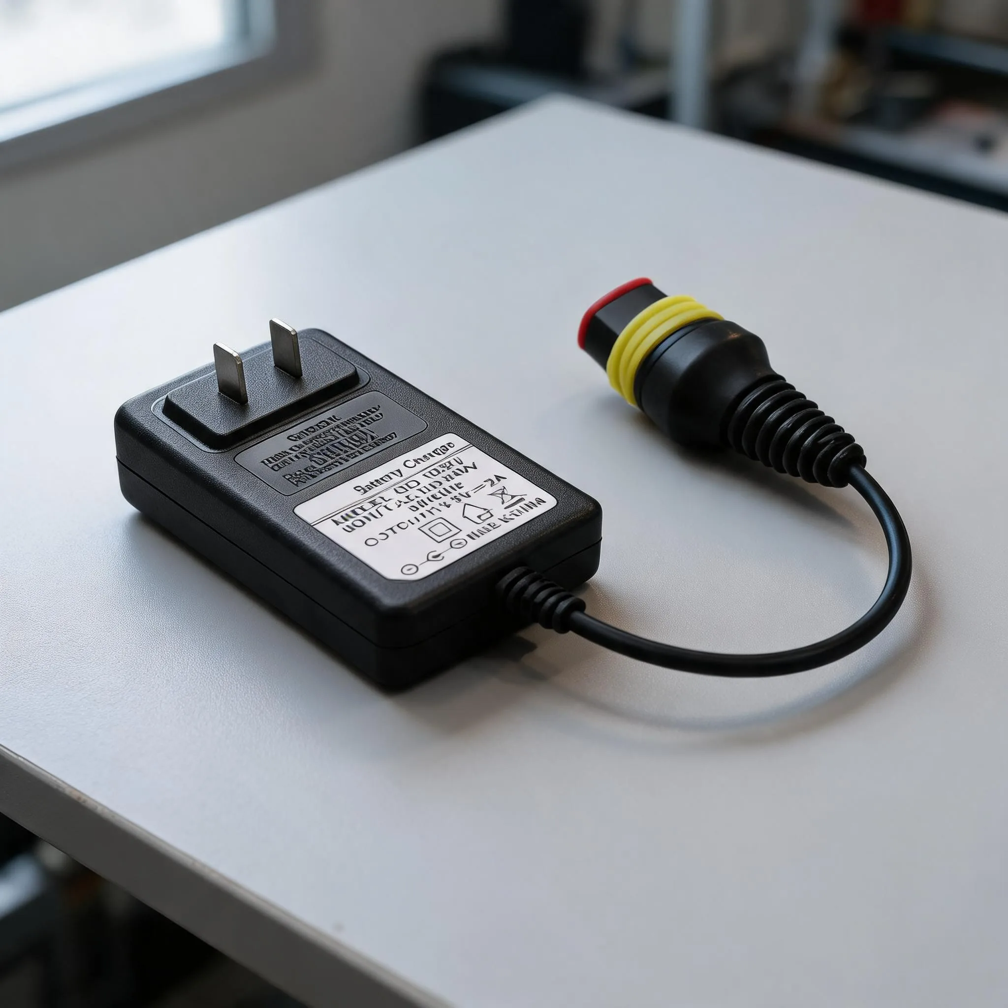 28V 1.3A 1300mA Charger With 20cm Power Cable, Power Supply Adapter For Robotic Lawnmowers 105, 305, 315X Replacement Charging