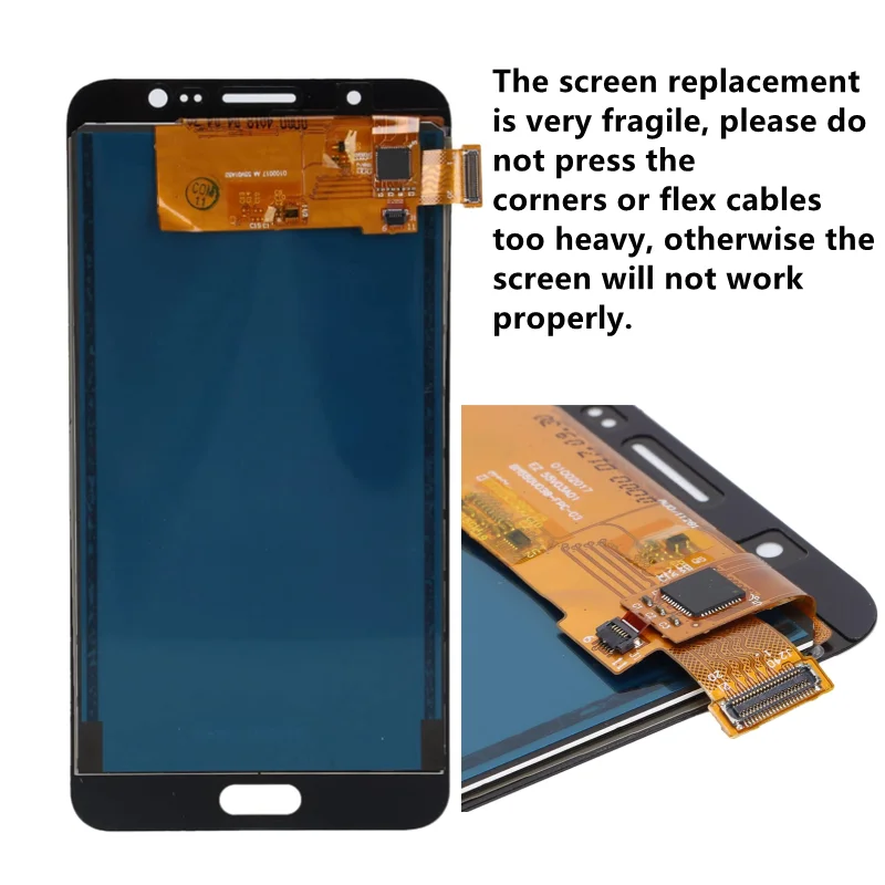 Tested OLED For Samsung  J7 2016 J710 LCD Display with Touch Screen Digitizer Assembly For SM-J710F J710M J710H J710FN LCD