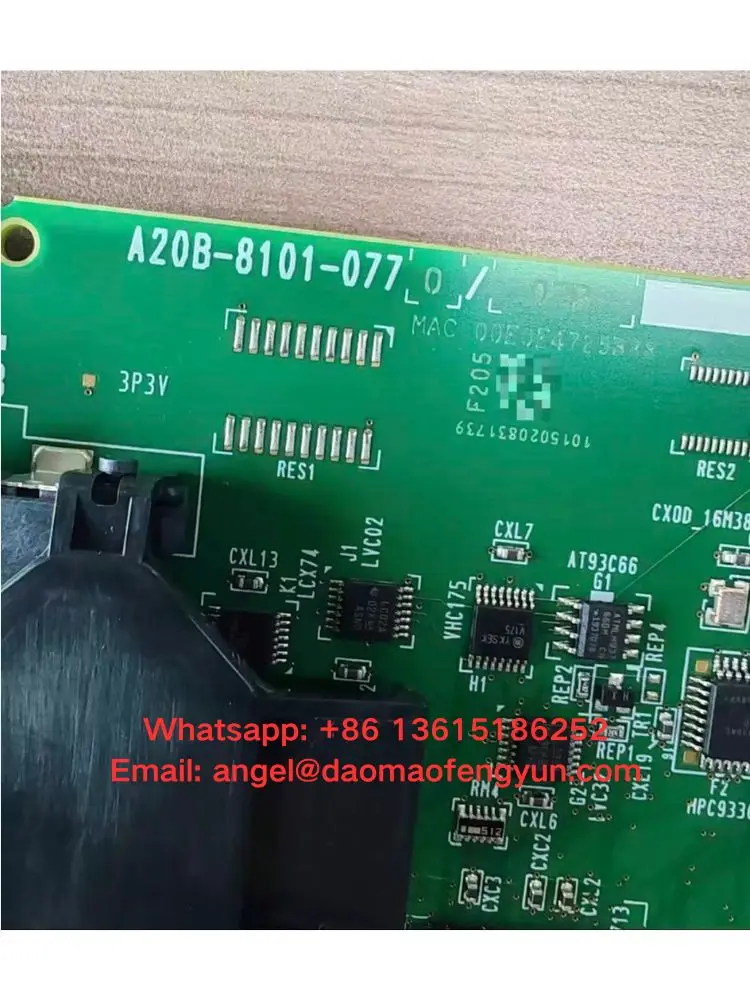 A20B-8101-0770 Second-hand Fanuc high-speed Ethernet motherboard, test functions working fine
