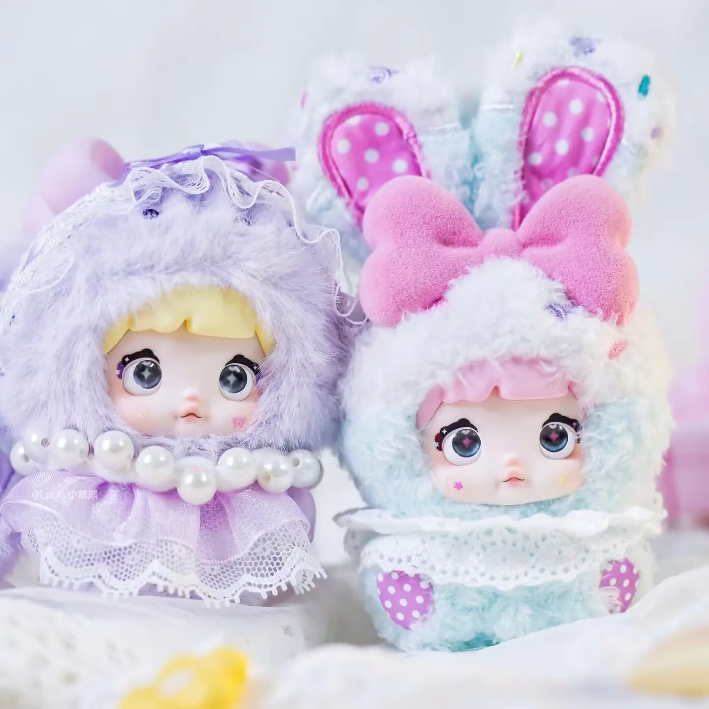 

Новое оригинальное поступление Nommi Mibao Sweetheart Bunny Series слепая коробка Mystery Box аниме фигурка Kawaii украшения модель игрушки подарок