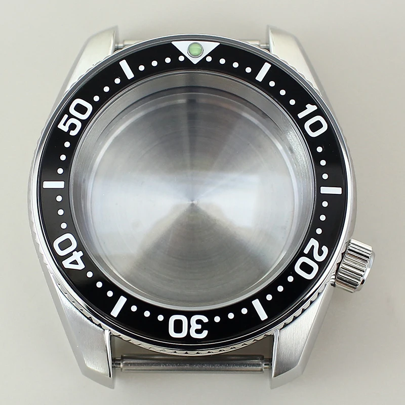 42mm Mechanical Automatic Waterproof Watch Case Assemble parts Sapphire Glass for NH35 NH36 Movt Mod SPB185/SPB187J1 28.5mm Dial