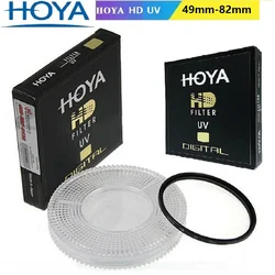 Hoya HD UV 49_52_55_58_62_67_72_77_82mm Цифровой фильтр Multi-revestido с покрытием высокой четкости для объектива камеры Nikon Canon Sony