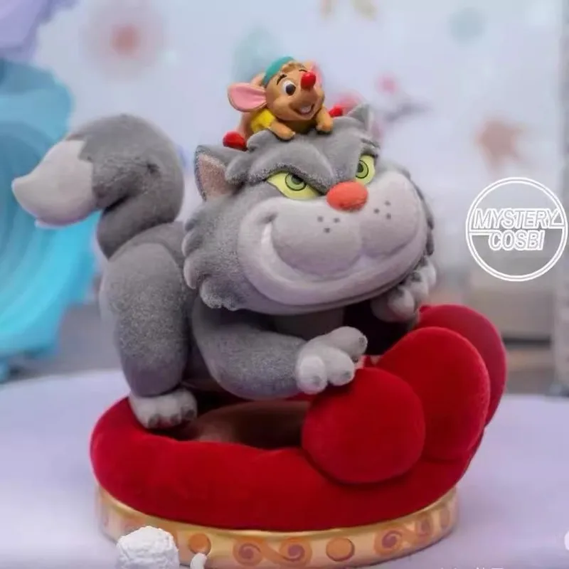 Boîte ennemi de fête de chat de Disney faite à la main, version authentique, mini ornement de chat créatif, cadeau mignon