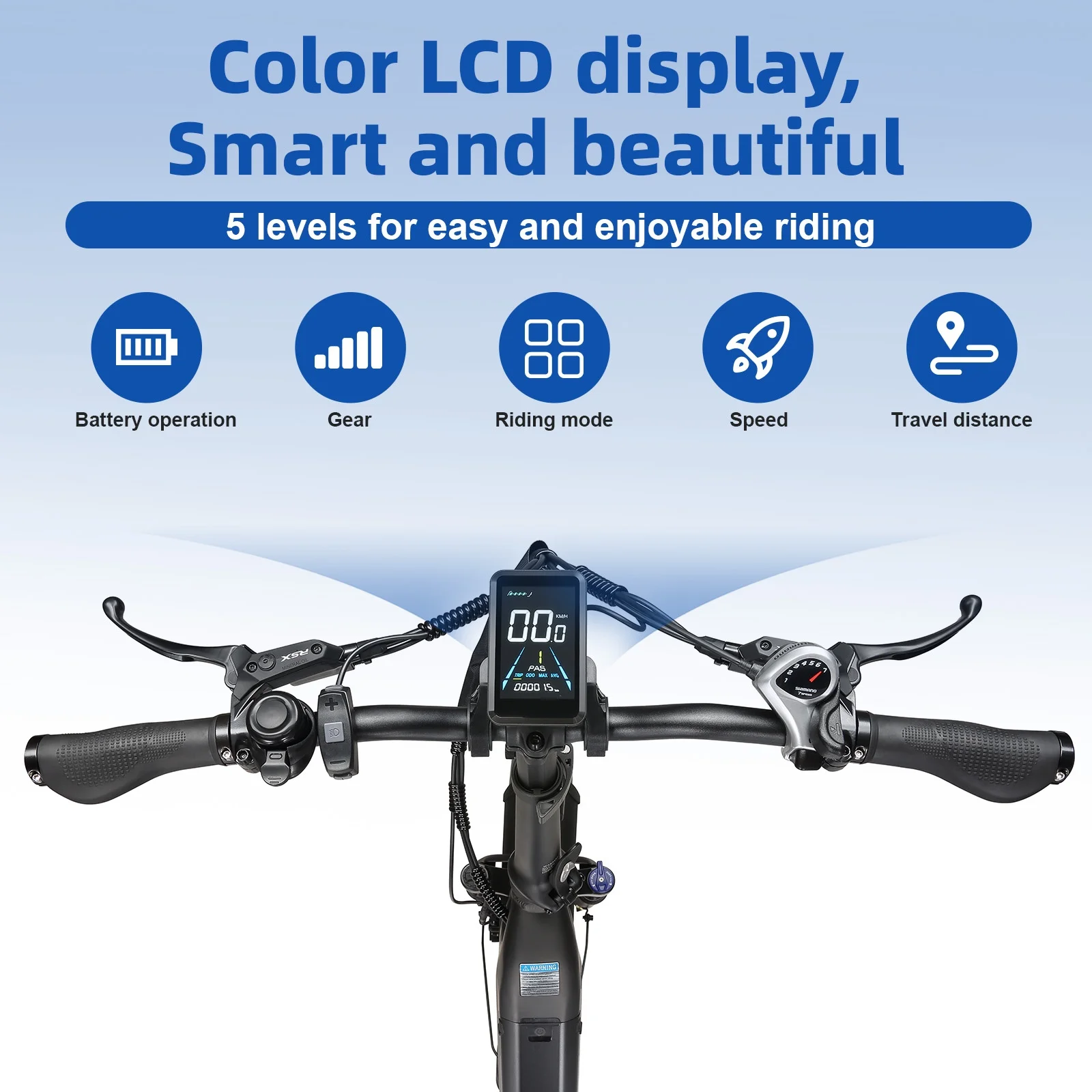 Vélo Électrique Pliable TTGO F6 Boost 250W - usage example