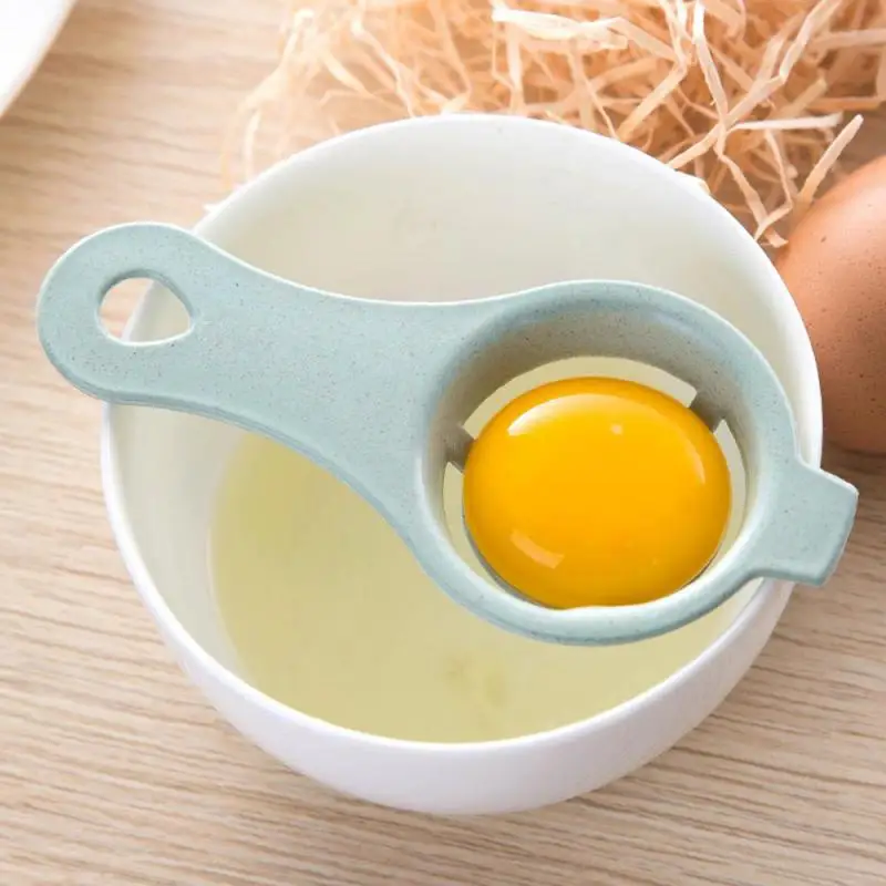 1PC Egg Yolk Separator Divider Plastic Convenient Household Eggs Tool Separates Sieve Cooking Baking Tool Kitchen Accessories