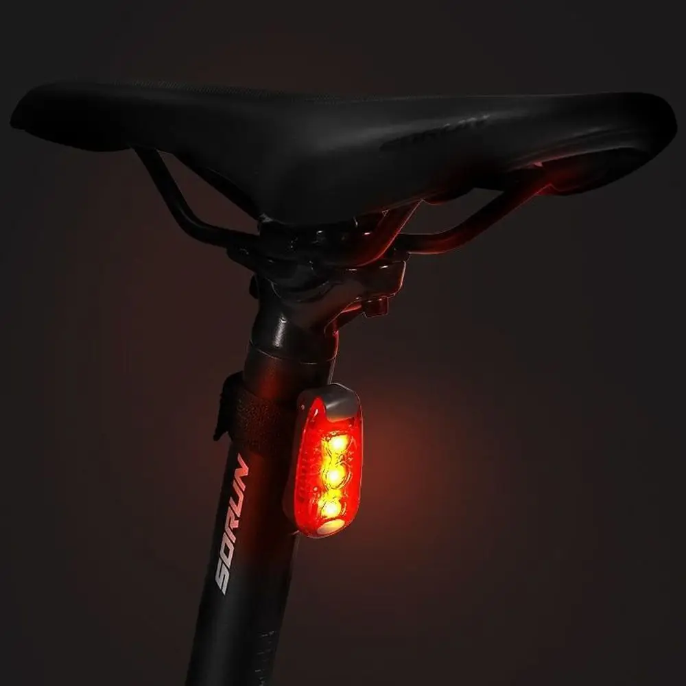 Waterproof Navigation LED Lights Side Marker Signal Lamp Safety Light Clip On 3 Light Modes Super-bright Cycling Lamp