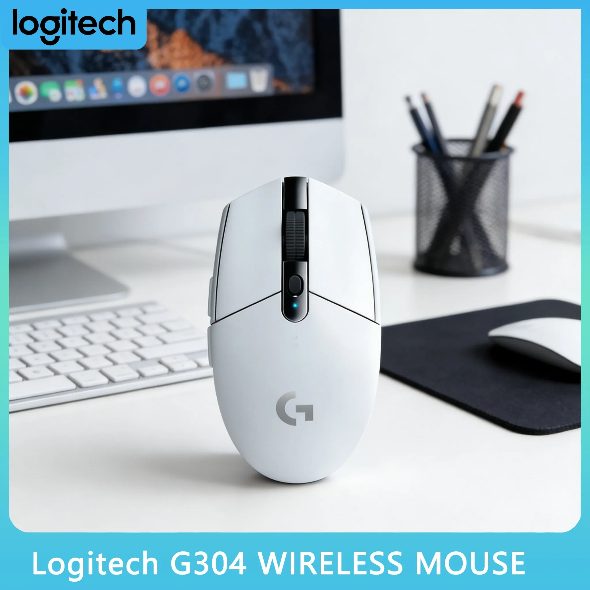 

Игровая и офисная мышь Logitech G304/G305 с акселерацией 40G и 250-часовым временем автономной работы