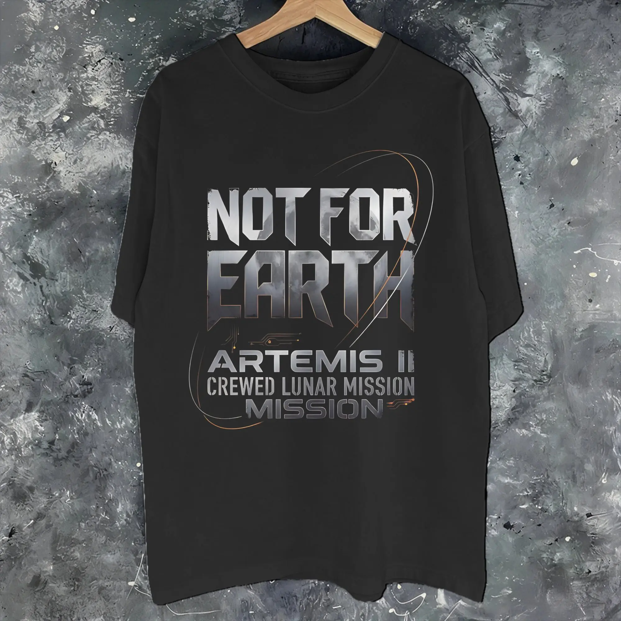 Men Women Graphic Printing Artemis II Mission To The Moon 2026 Artemis 2   Tee T Shirt 100% Cotton  T-shirts Clothes