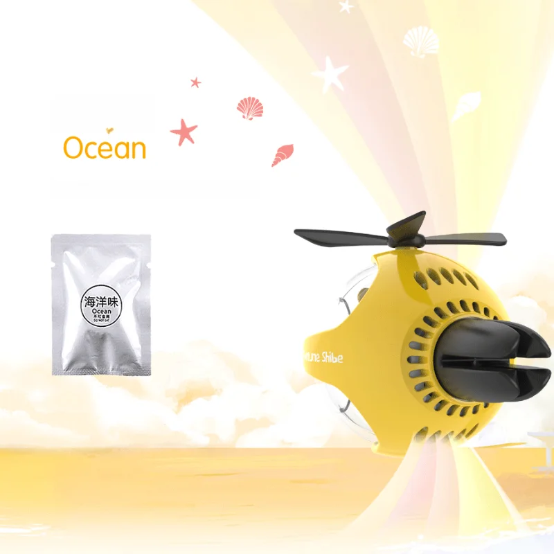 Xiaocai ديزل لطيف الكرتون سيارة معطّر الهواء تحلق الكرة السيارات الروائح شنقا زخرفة ديكور