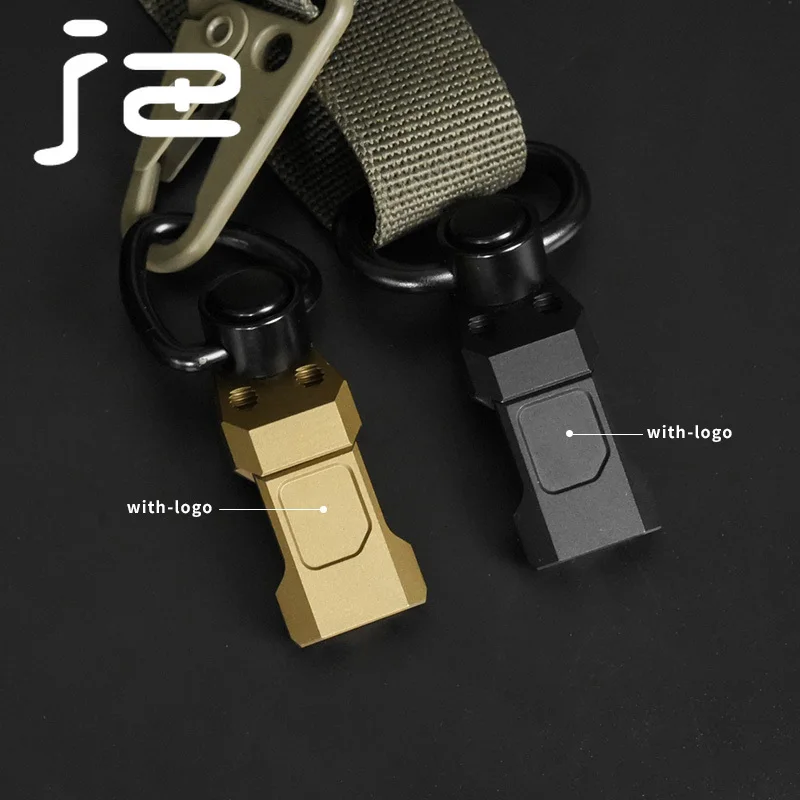 

Metal QD 1.25 Loop 45 Degree Quick Release Mount Tactical QD Sling Swivel Mount Weapon Gun Straps Oblique Mount Accessories