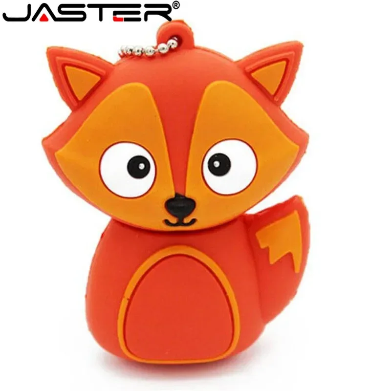 JASTER-unidad Flash USB de dibujos animados, Penguin Animal de 128GB, 64GB, gato, búho, 32GB, León 2,0, 16GB, 8GB