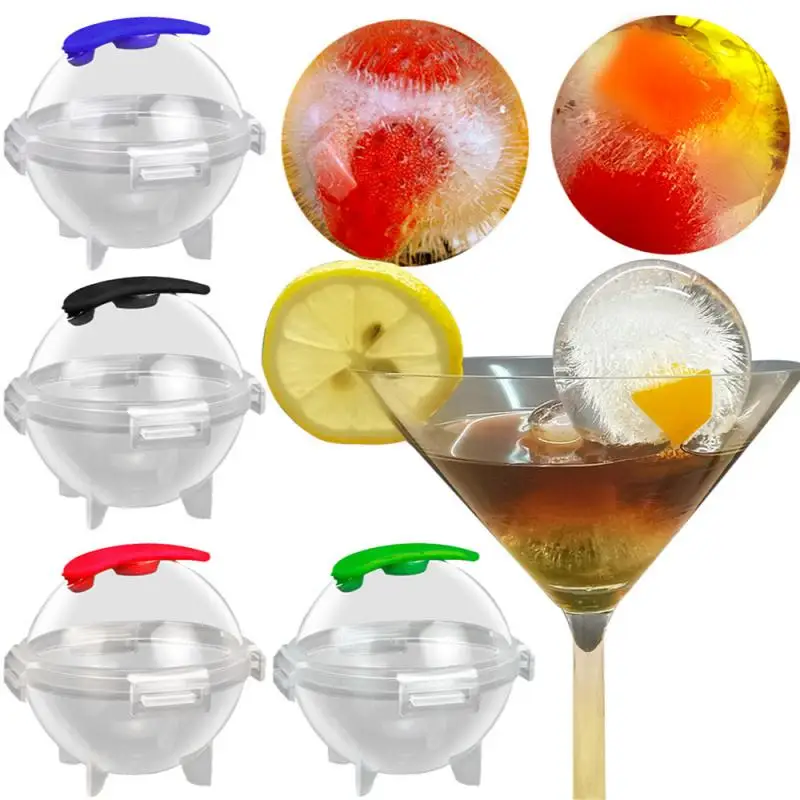 Mold Low Temperature Resistance Easy To Release Spherical Mold Spherical Ice Maker Easy To Clean Oversized Puck Puck