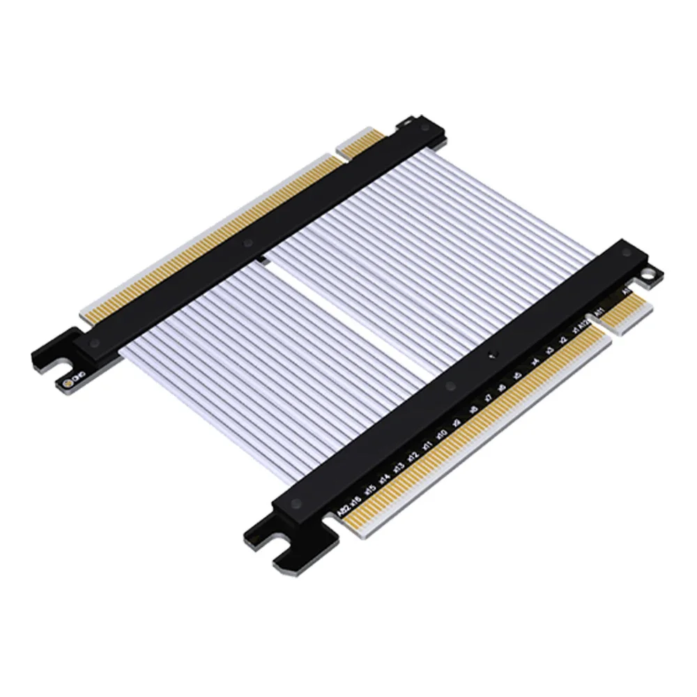 PCIe X16 TX-RX Signal Swap/Straight Riser Male To Male/Female To Female Gen3 Gen4 High Speed Extension Cable for GPU Server