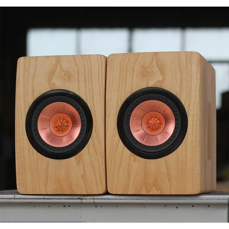 Solid wood speakers empty box DIY customization